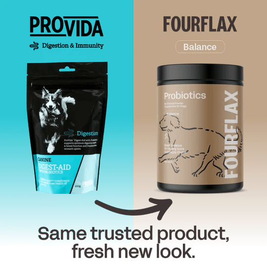 Fourflax Canine Probiotics - Transition