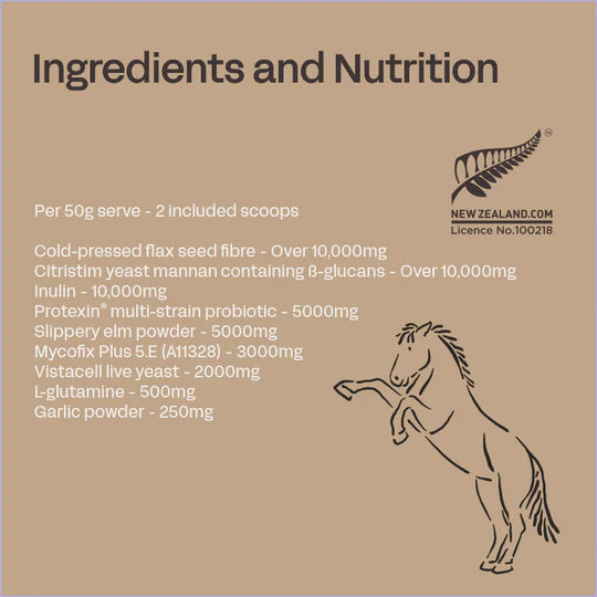 Fourflax Equine Gut Pro - Ingredients