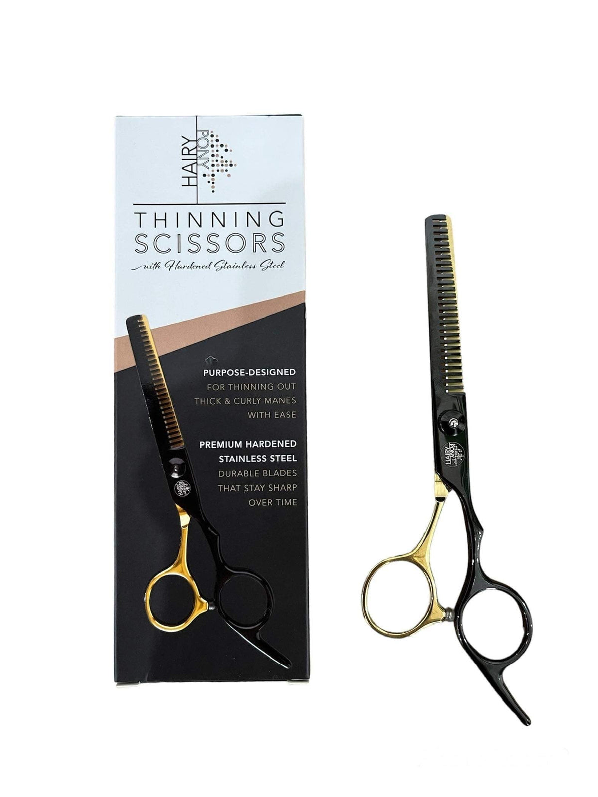 Hairy Pony Horse Mane Thinning Scissors - 3