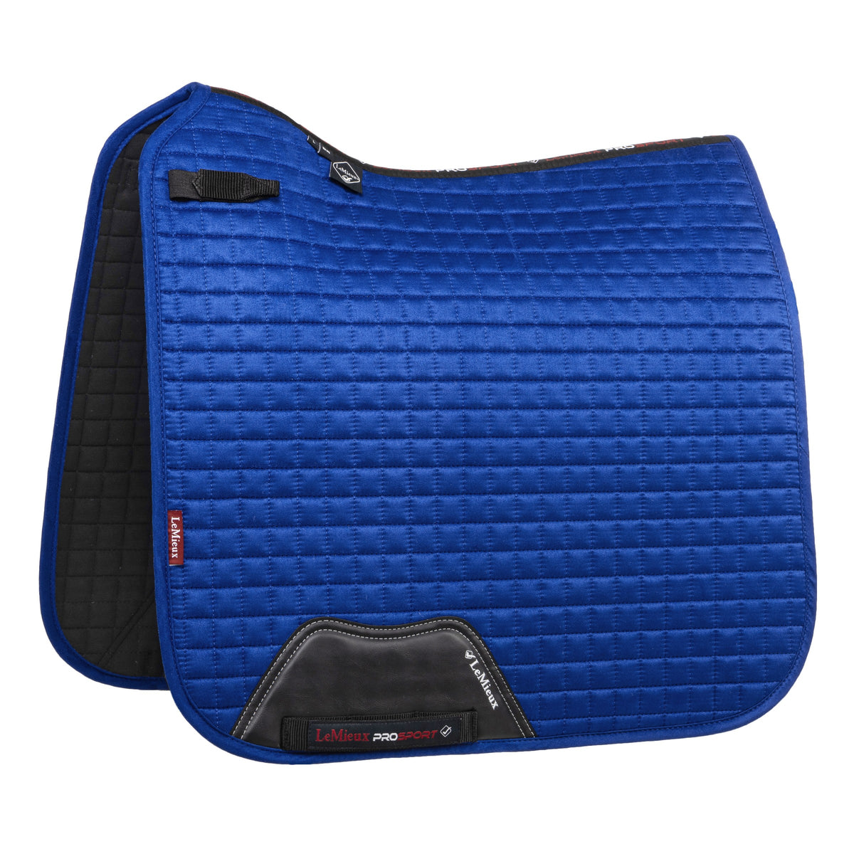 LeMieux Suede Dressage Square Benetton Blue