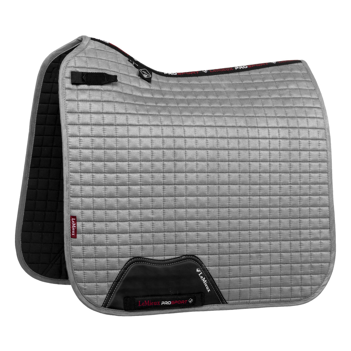 LeMieux Suede Dressage Square Grey