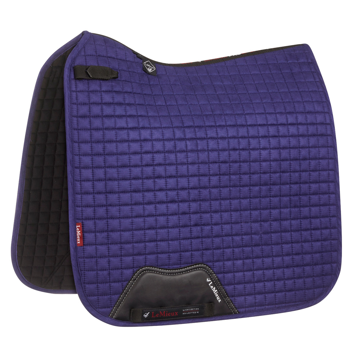 LeMieux Suede Dressage Square Ink Blue