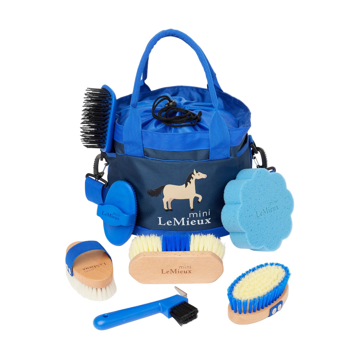 LeMieux Mini Grooming Set Benetton Blue