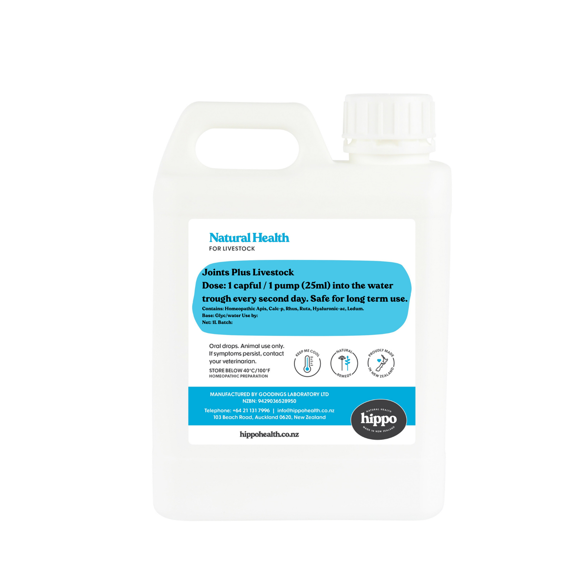 Hippo Health Joints Plus Livestock