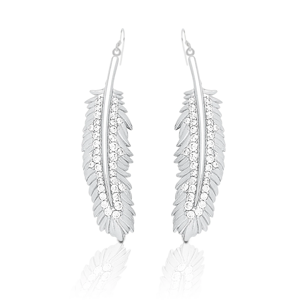 Kelly Herd Earrings Shimmering Feather