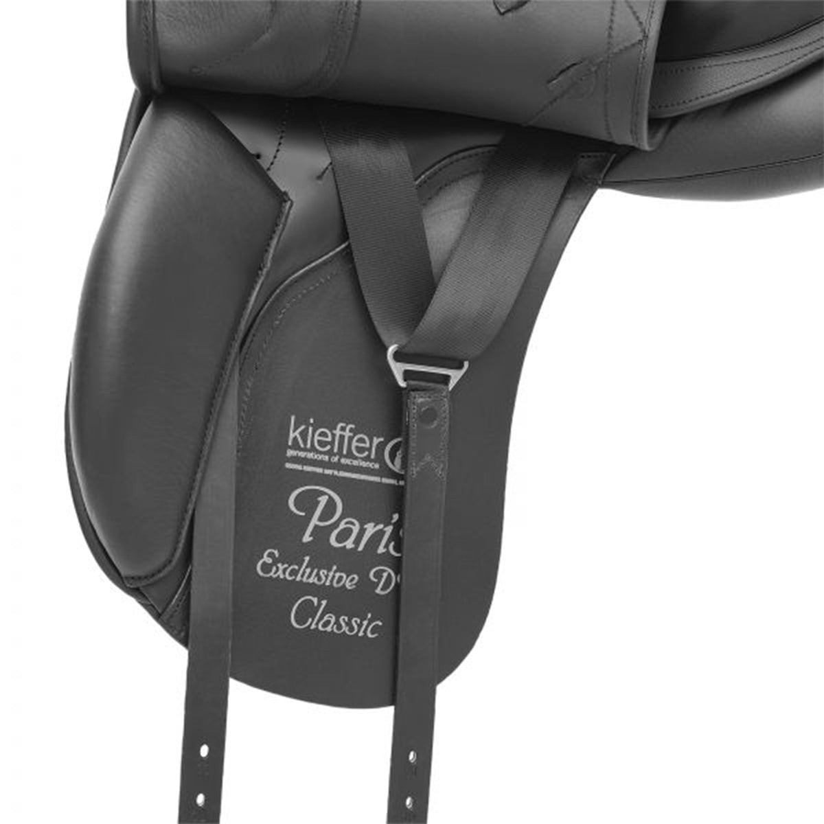 Kieffer Paris Classic Dressage Drop Panel Saddle - 3