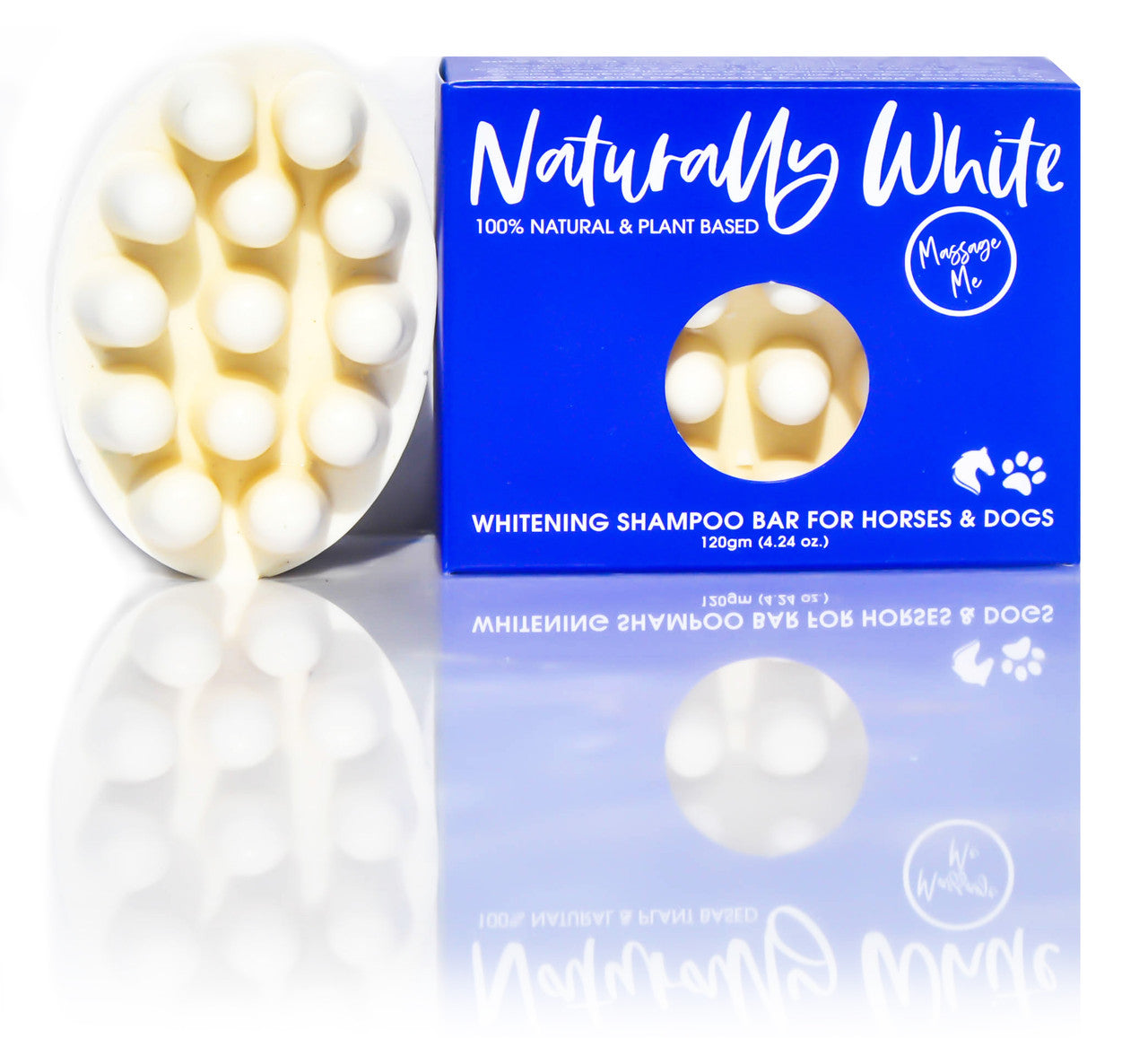 Naturally White - Whitening Shampoo Bar for Horses & Dogs