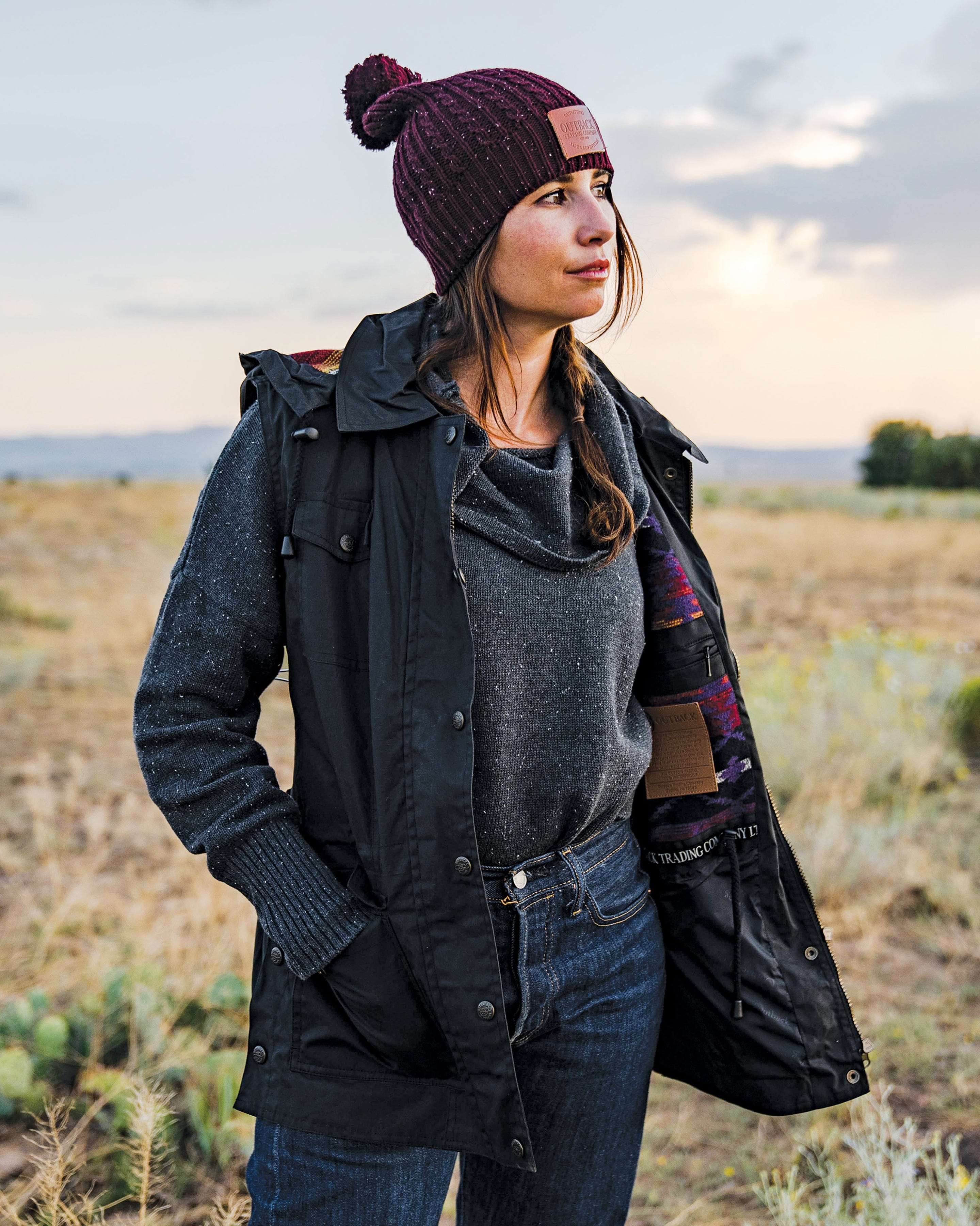 Outback Trading Co Athena Oilskin Women&