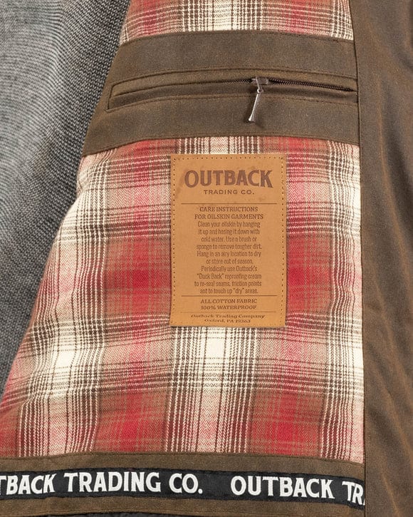 Outback Trading Co Countryman Oilskin Jacket