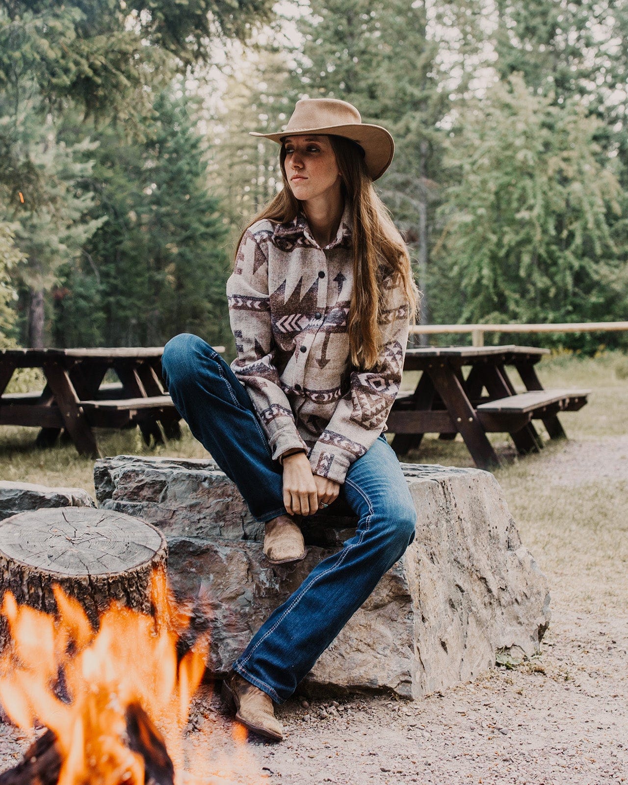 Outback Trading Co Daphne Shirt Jacket