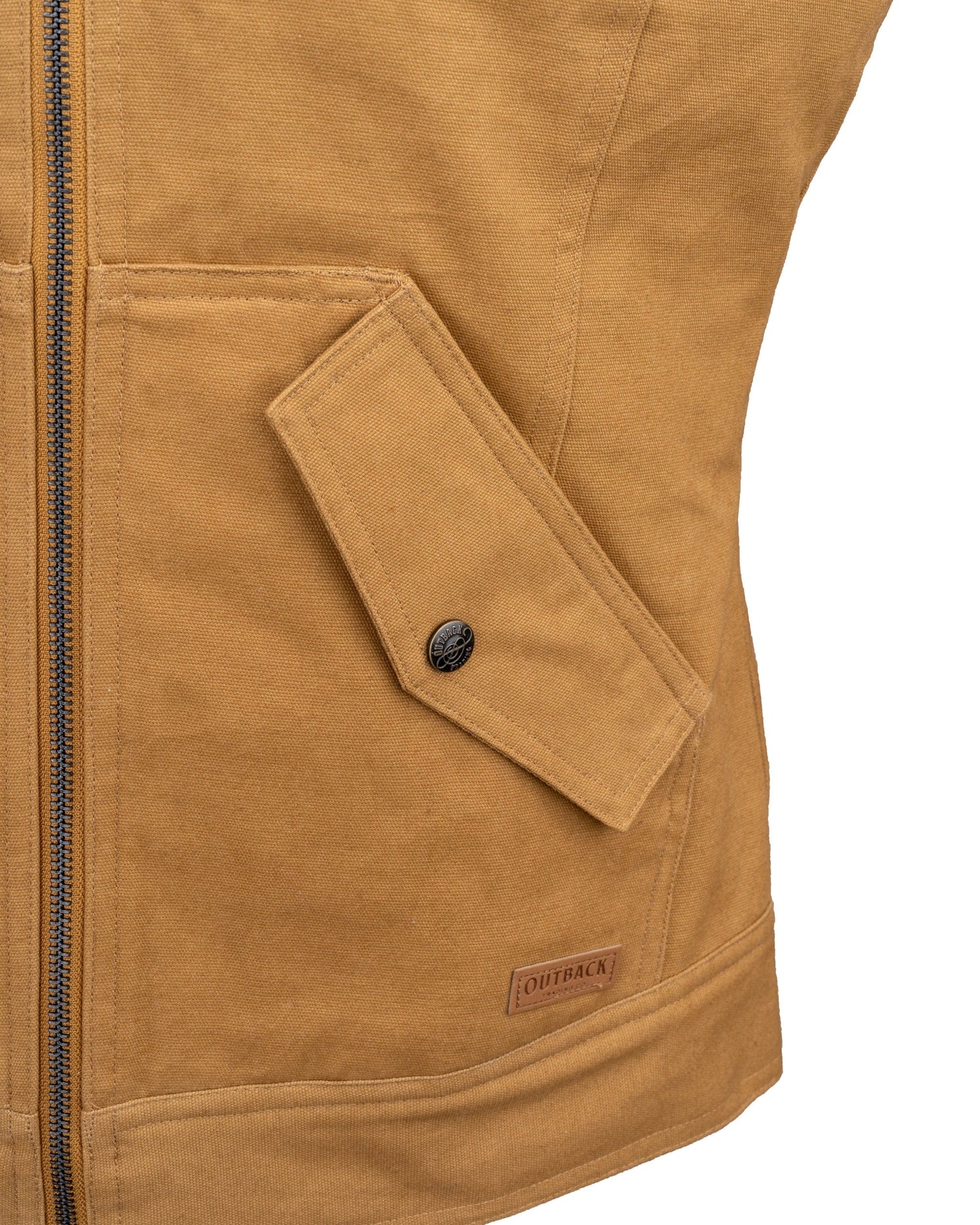 Outback Trading Co Heidi Vest in Canvas