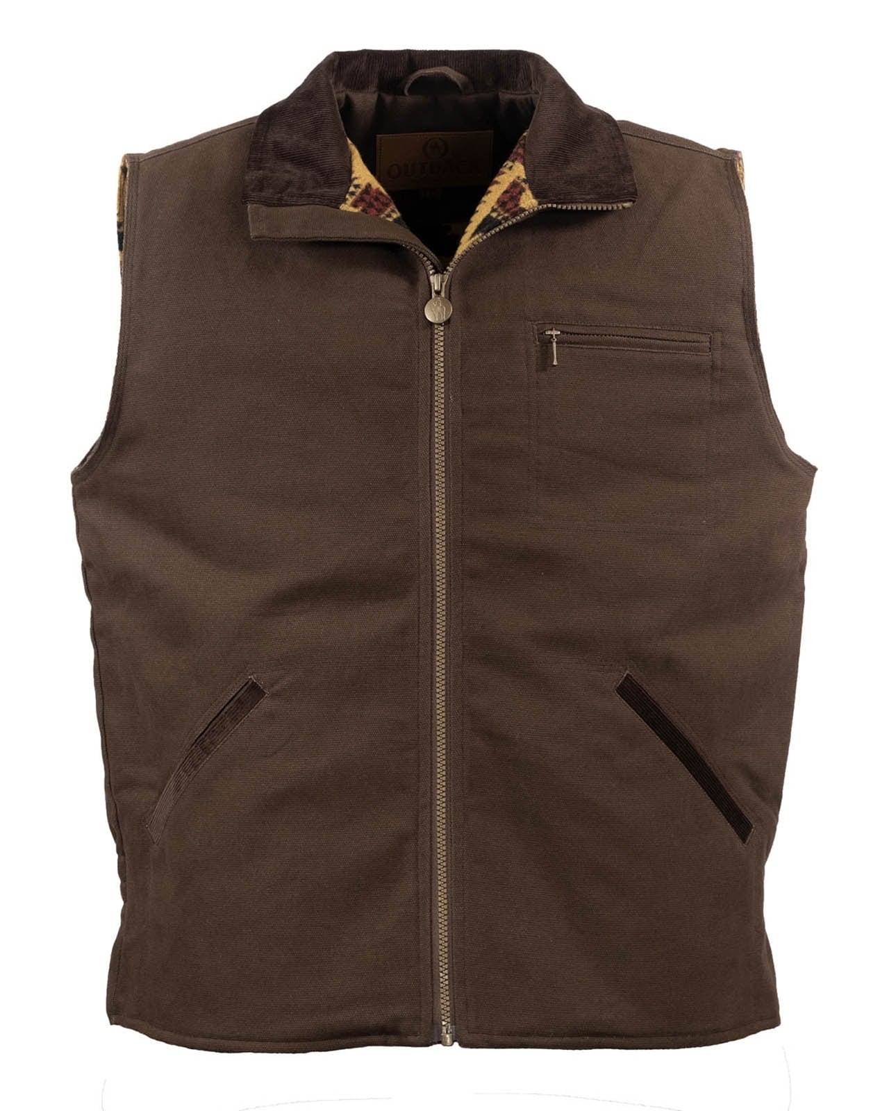 Outback Trading Co Sawbuck Canvas Vest