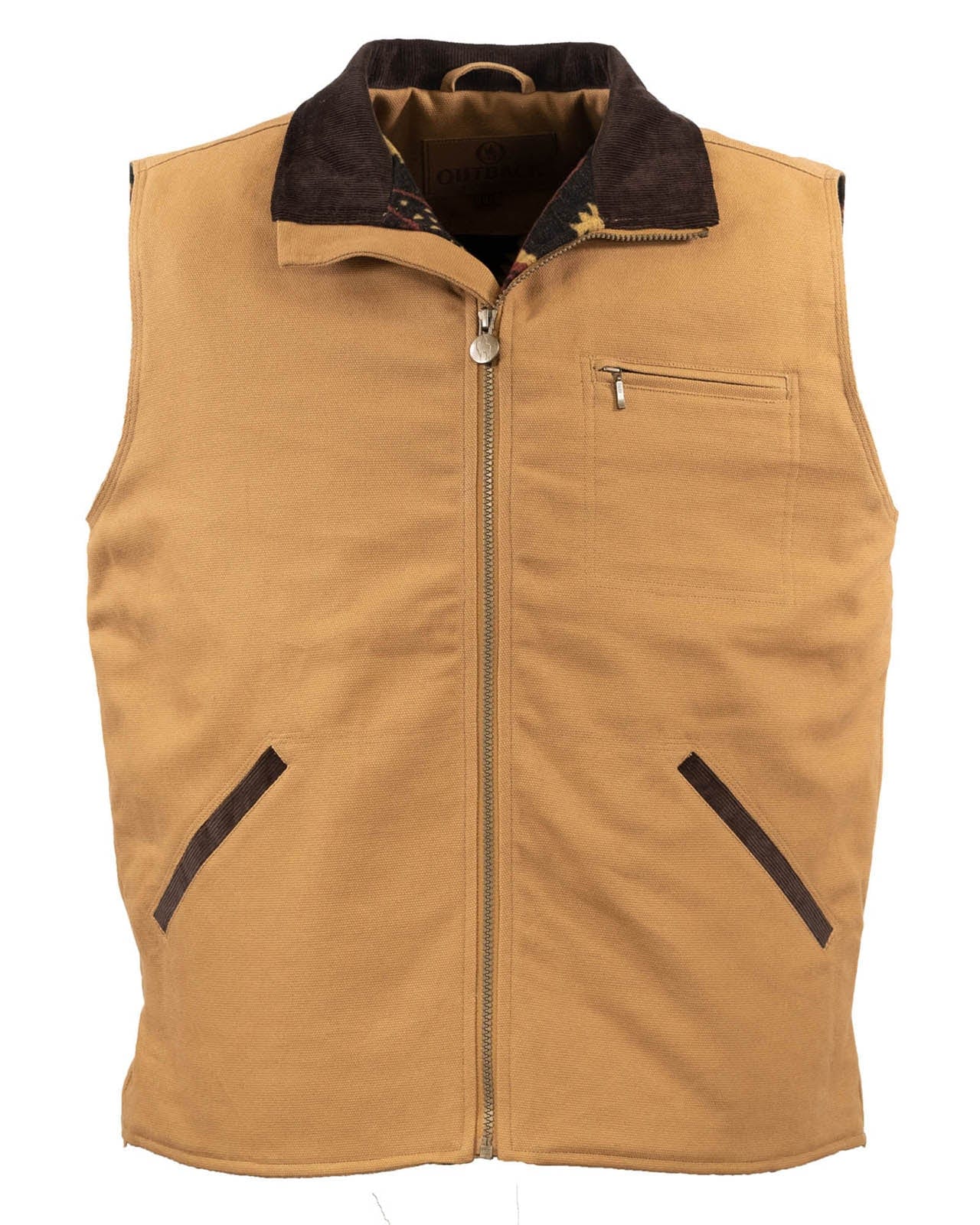 Outback Trading Co Sawbuck Canvas Vest