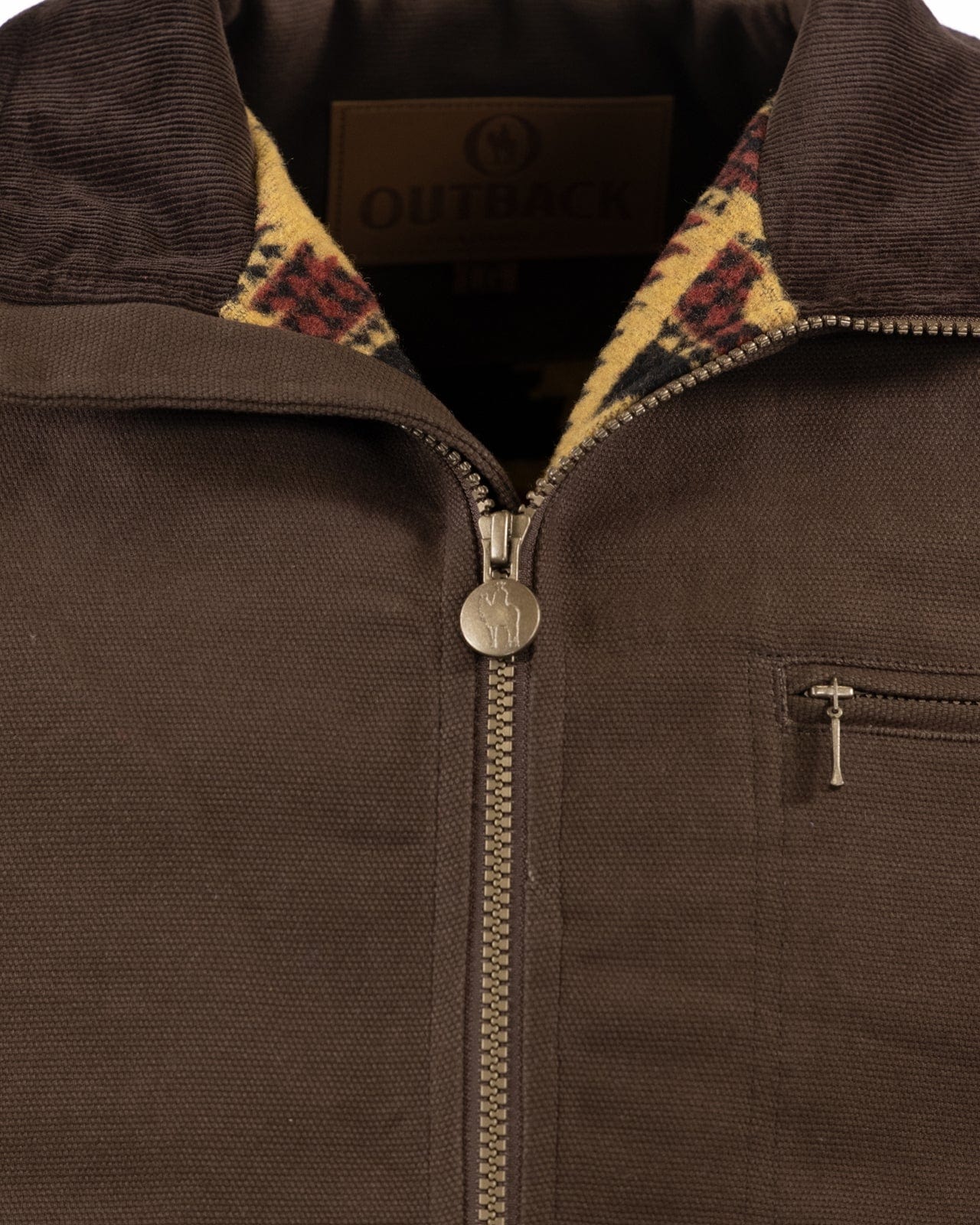 Outback Trading Co Sawbuck Canvas Vest