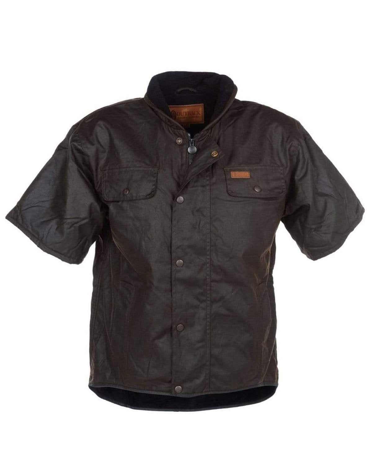 Outback Trading Co Outback Oilskin 1/2 Sleeved Vest