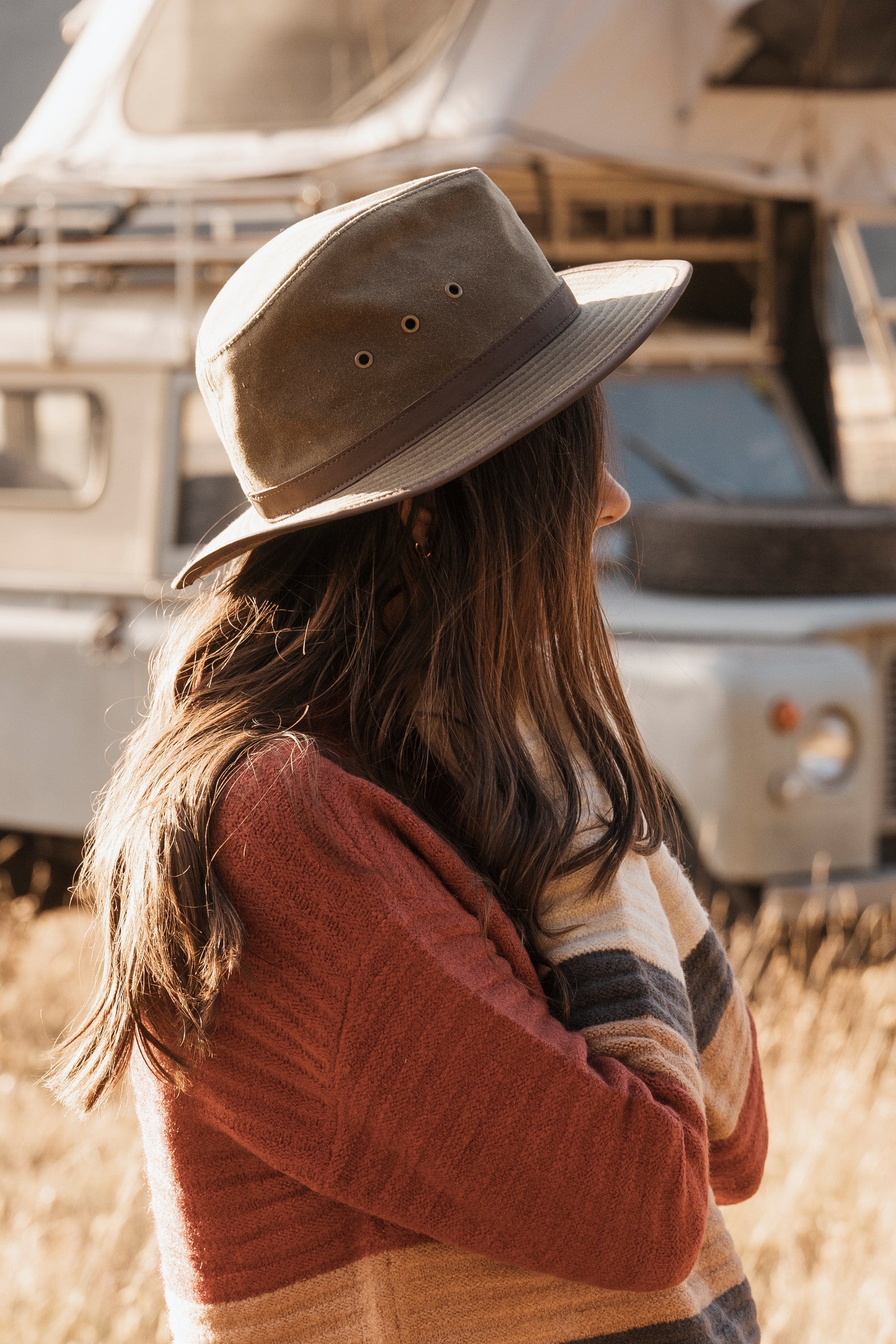 Outback Trading Co Madison River Oilskin Hat