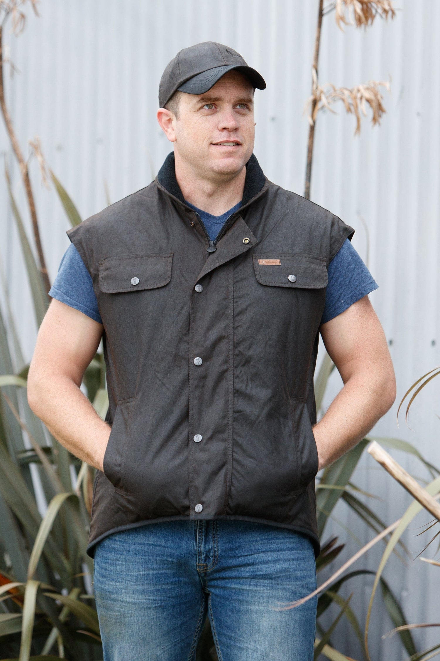Outback Trading Co Outback Oilskin Vest (Unisex)