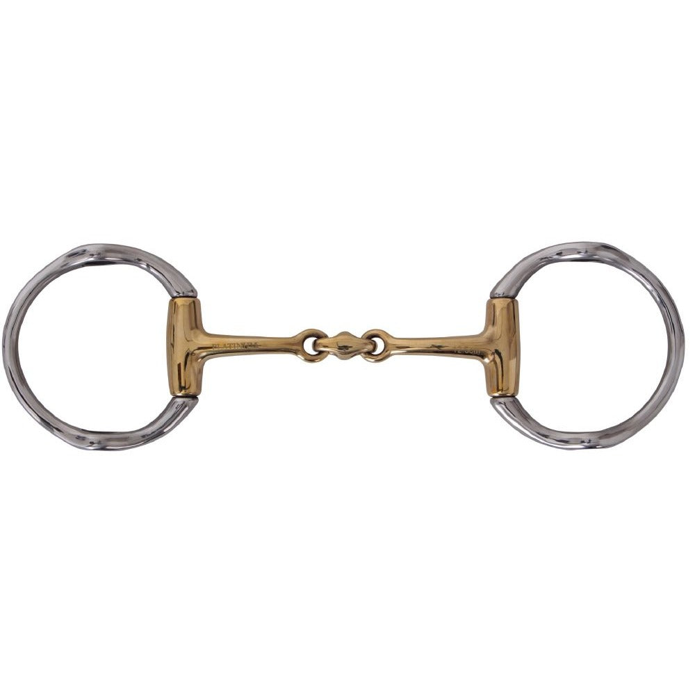 Platinum German Silver Eggbutt Gag with Lozenge