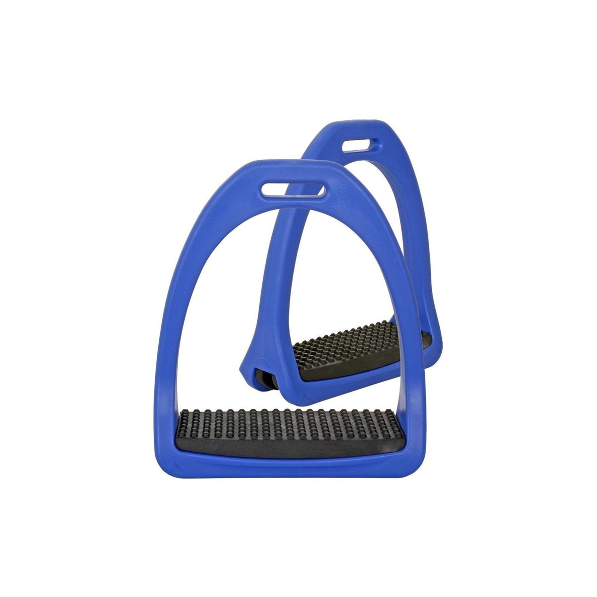 Platinum Premium Stirrup Irons - Royal Blue