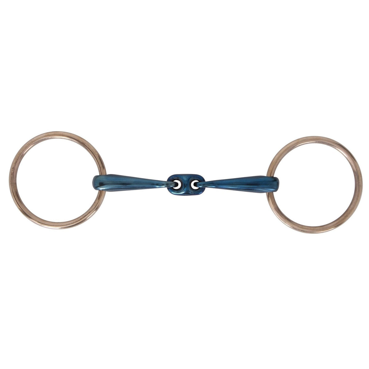 Platinum Sweet Iron Loose Ring Snaffle Training Bit with Lozenge