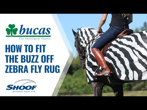 Bucas Rug BuzzOff Zebra