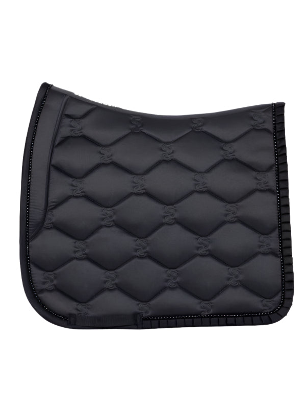 PS of Sweden Dressage Pad Ruffle - Dark Grey
