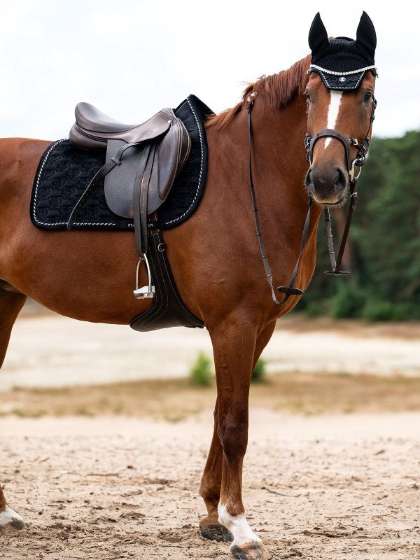 PS of Sweden Dressage Pad Velvet Monogram - 15