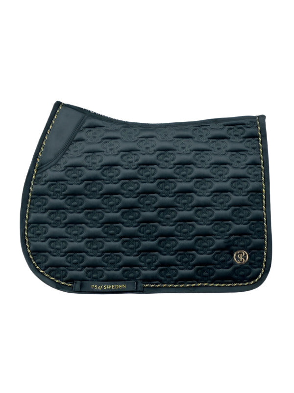 PS of Sweden Jump Pad Velvet Monogram - Midnight Green