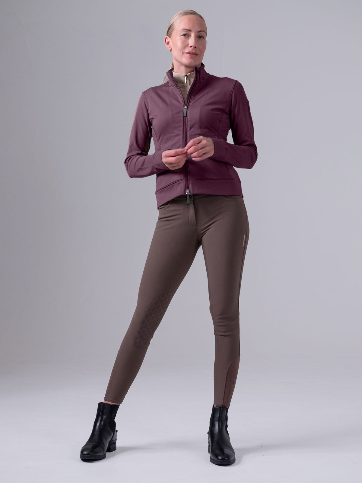 PS of Sweden Oakley Mid Layer - Plum