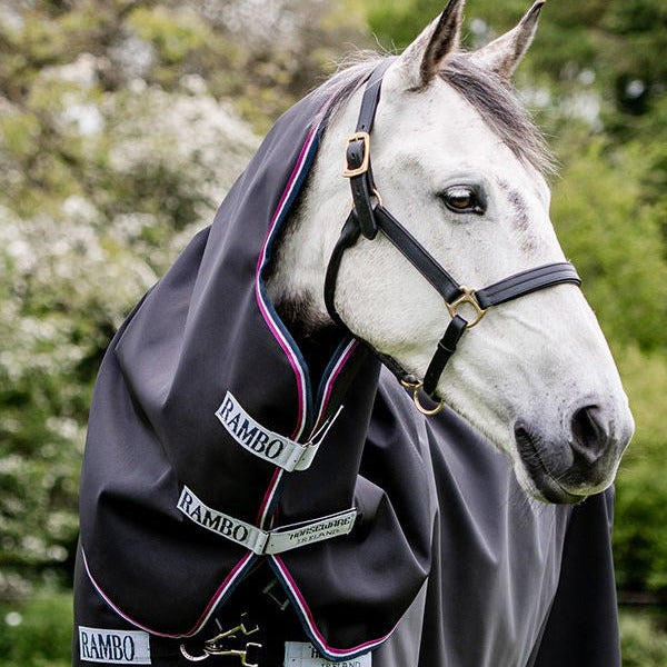Rambo 1680D Plus Turnout Detach-A-Neck - Hood