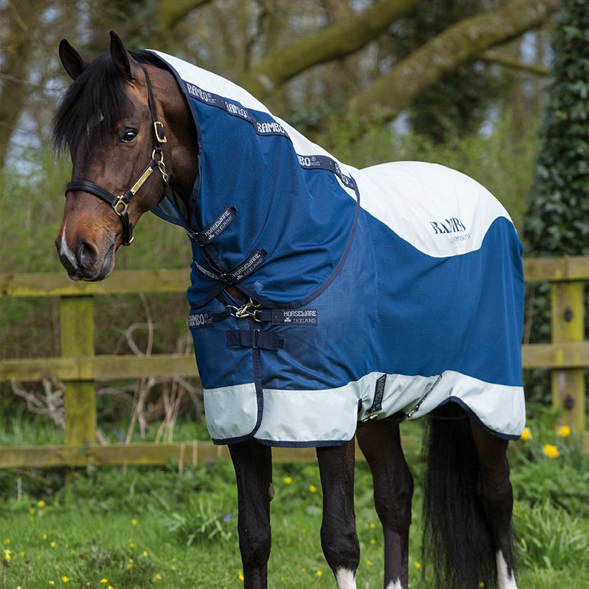Rambo Summer Series 600D Turnout Detach-A-Neck - 2