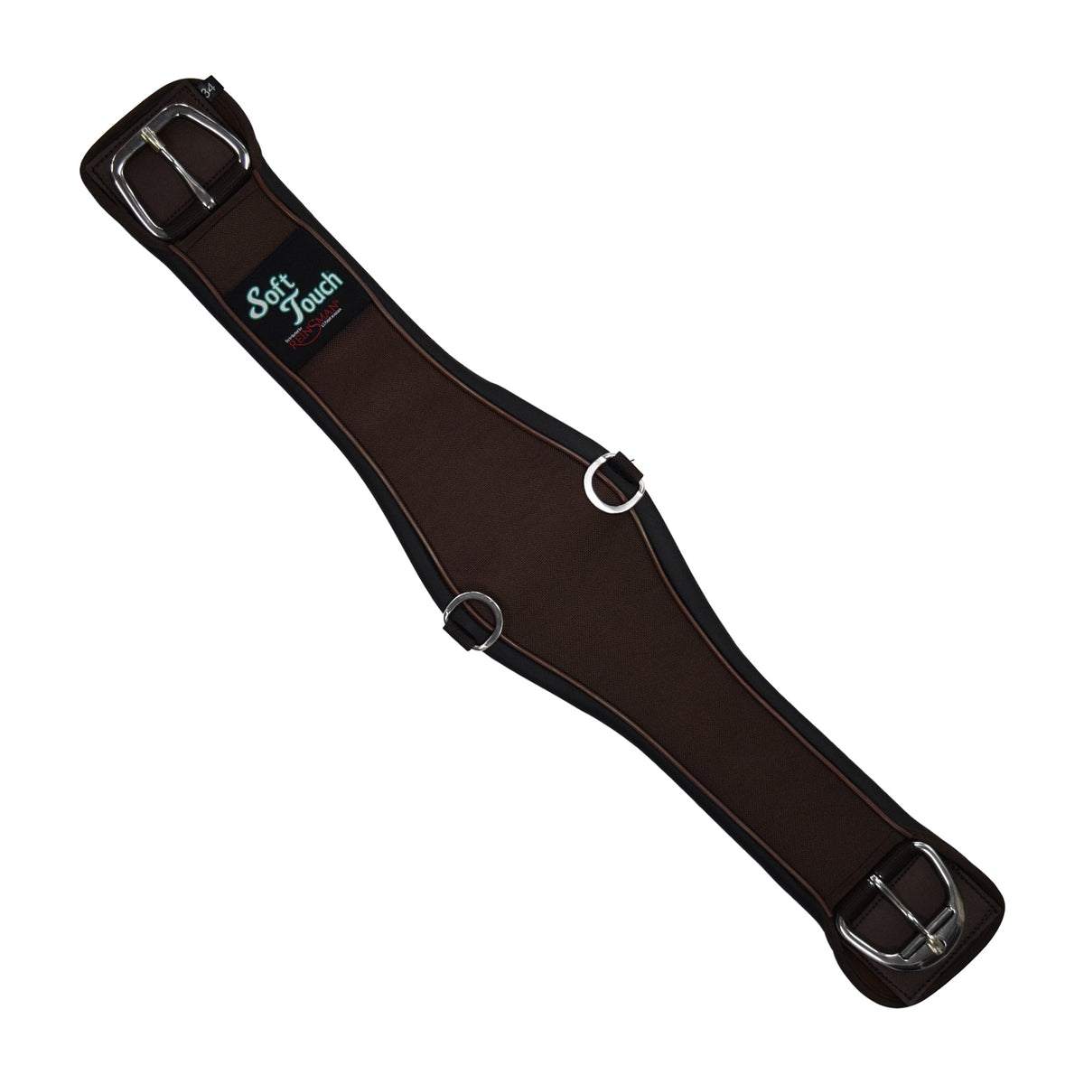Reinsman Soft Touch Roper Cinch - Brown