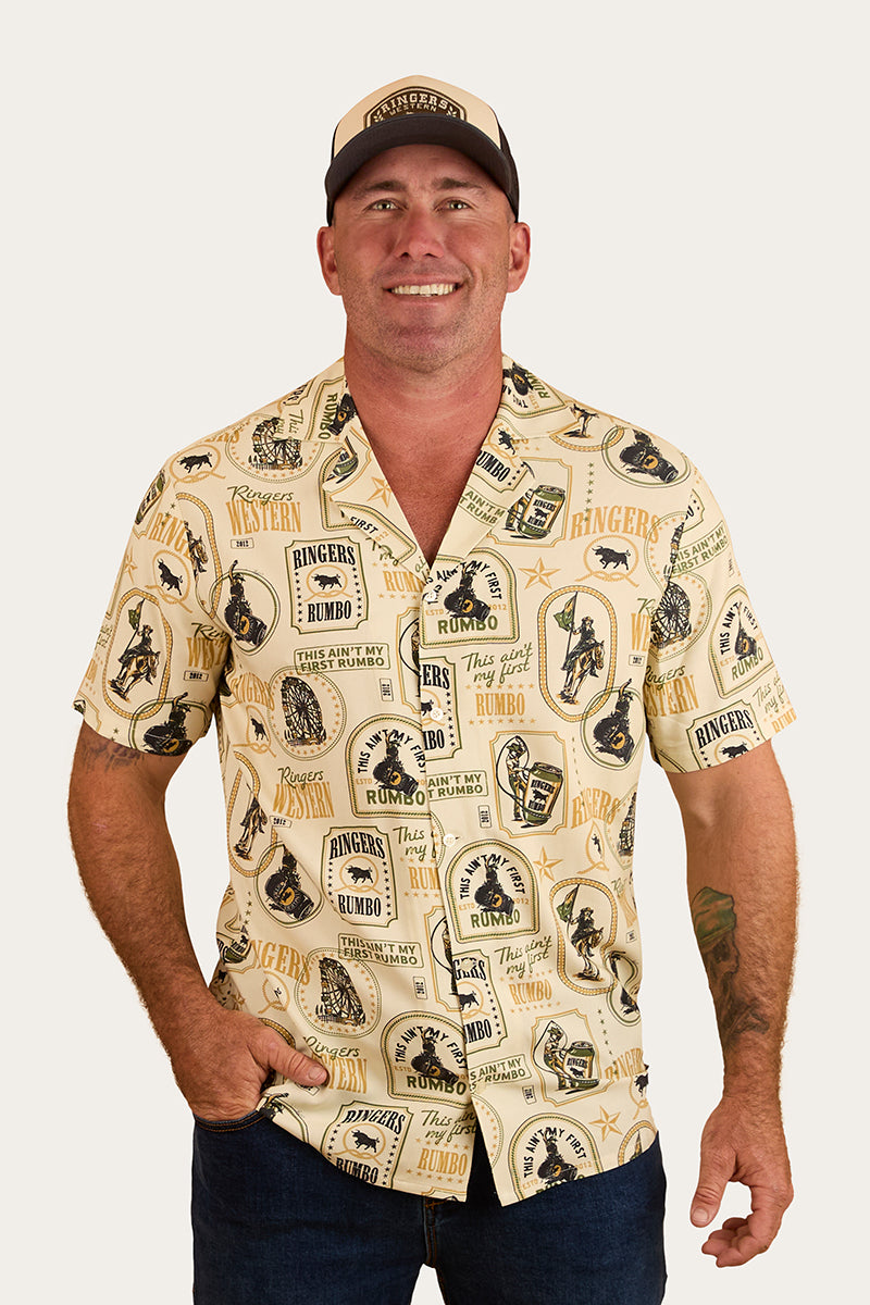 Ringers Western Aint My First Rumbo Mens Pub Shirt - 2