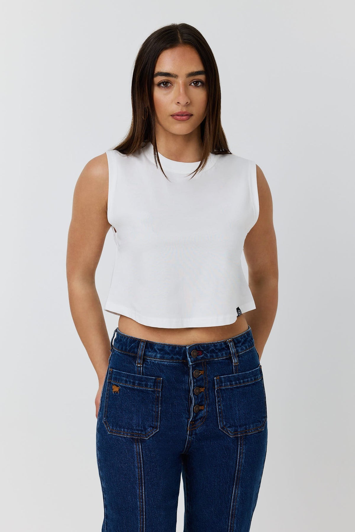 Ringers Western Almost A Cowgirl Womens Fashion Top - Front