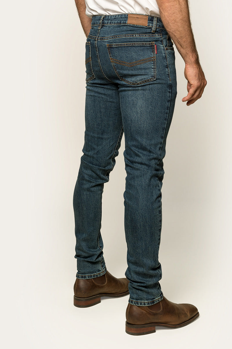 Ringers Western Austin Mens Mid Rise Slim Fit Jeans - 9