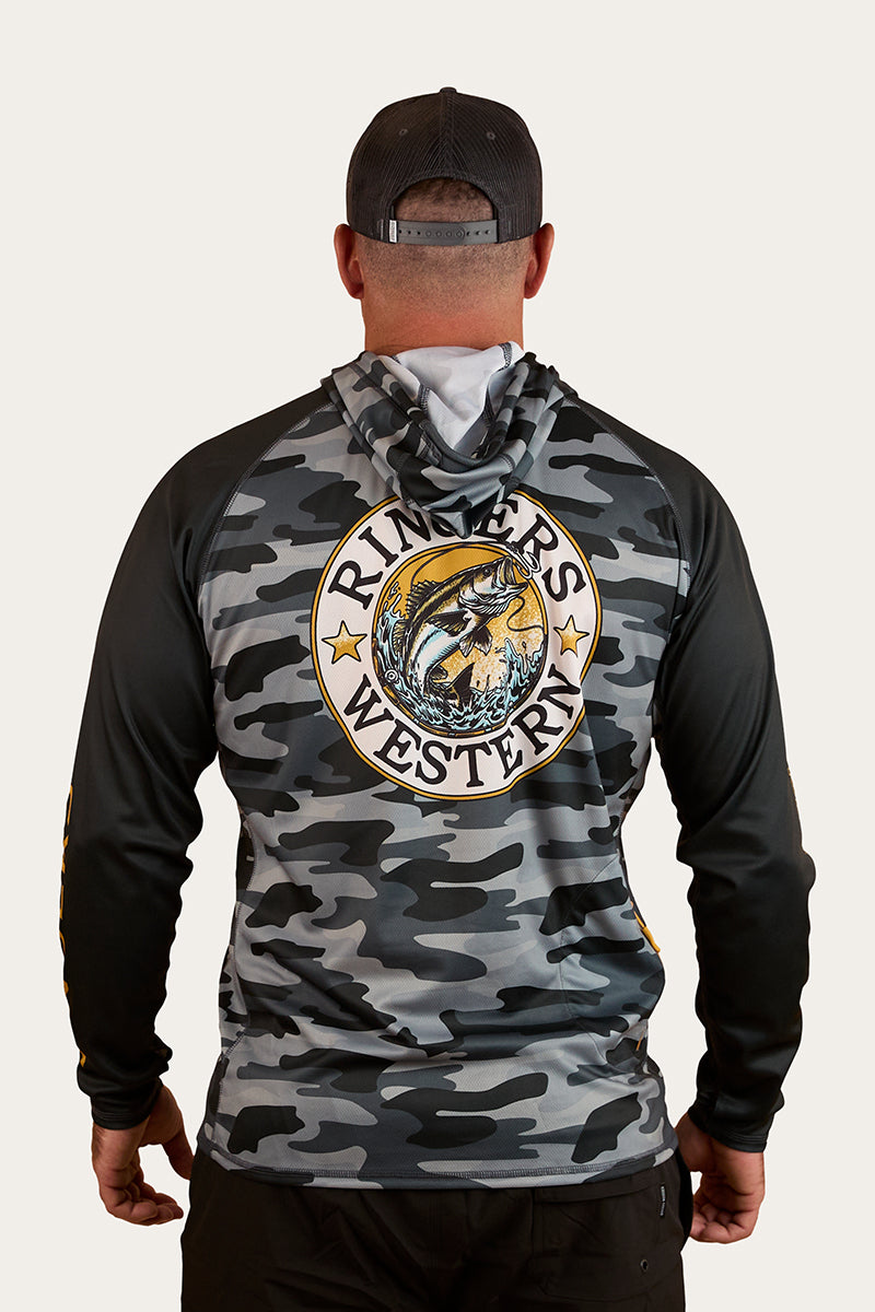 Ringers Western Big Catch Unisex Hooded Fishing Jersey - 11