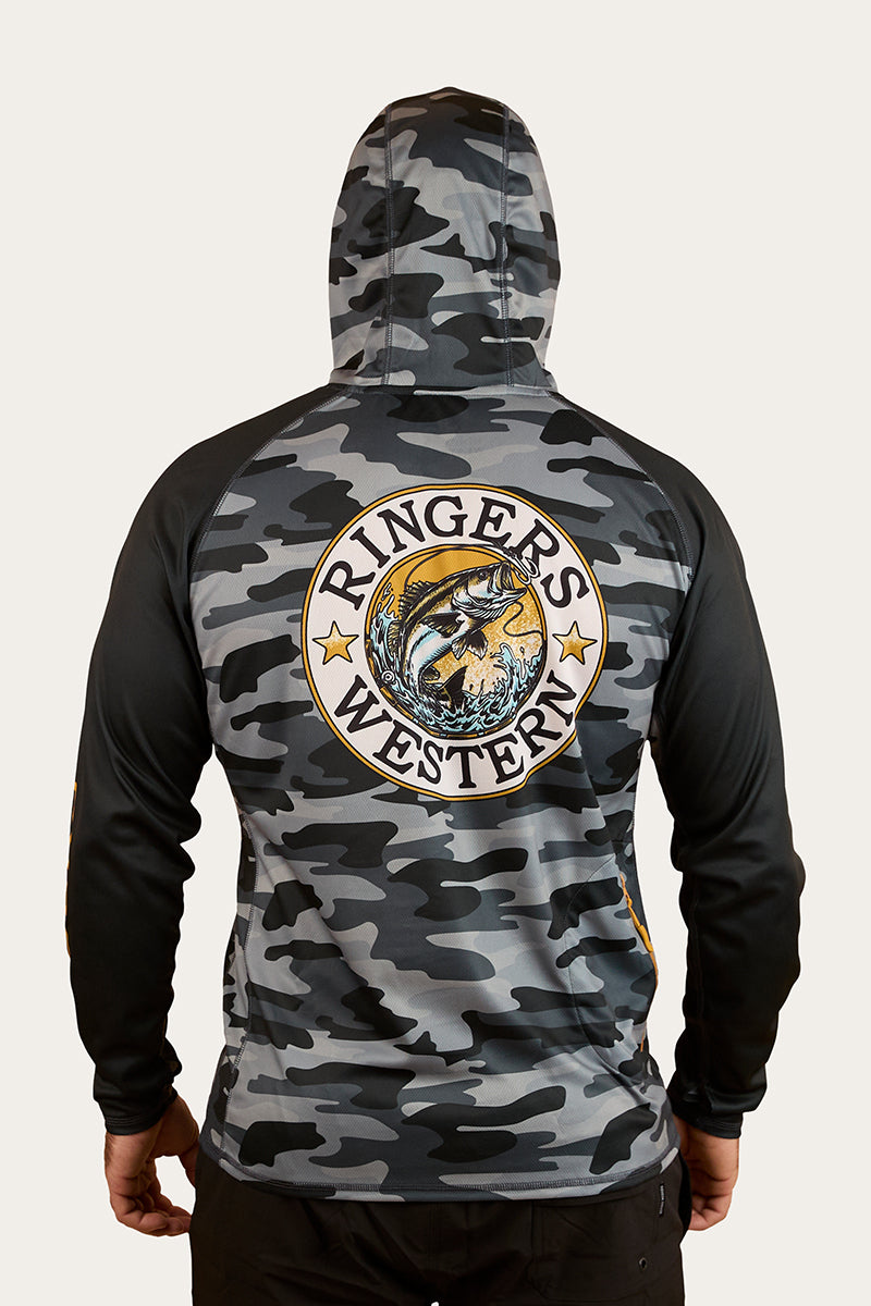 Ringers Western Big Catch Unisex Hooded Fishing Jersey - 14