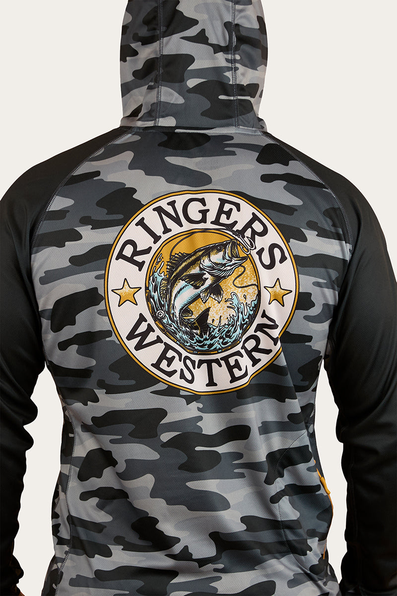 Ringers Western Big Catch Unisex Hooded Fishing Jersey - 16