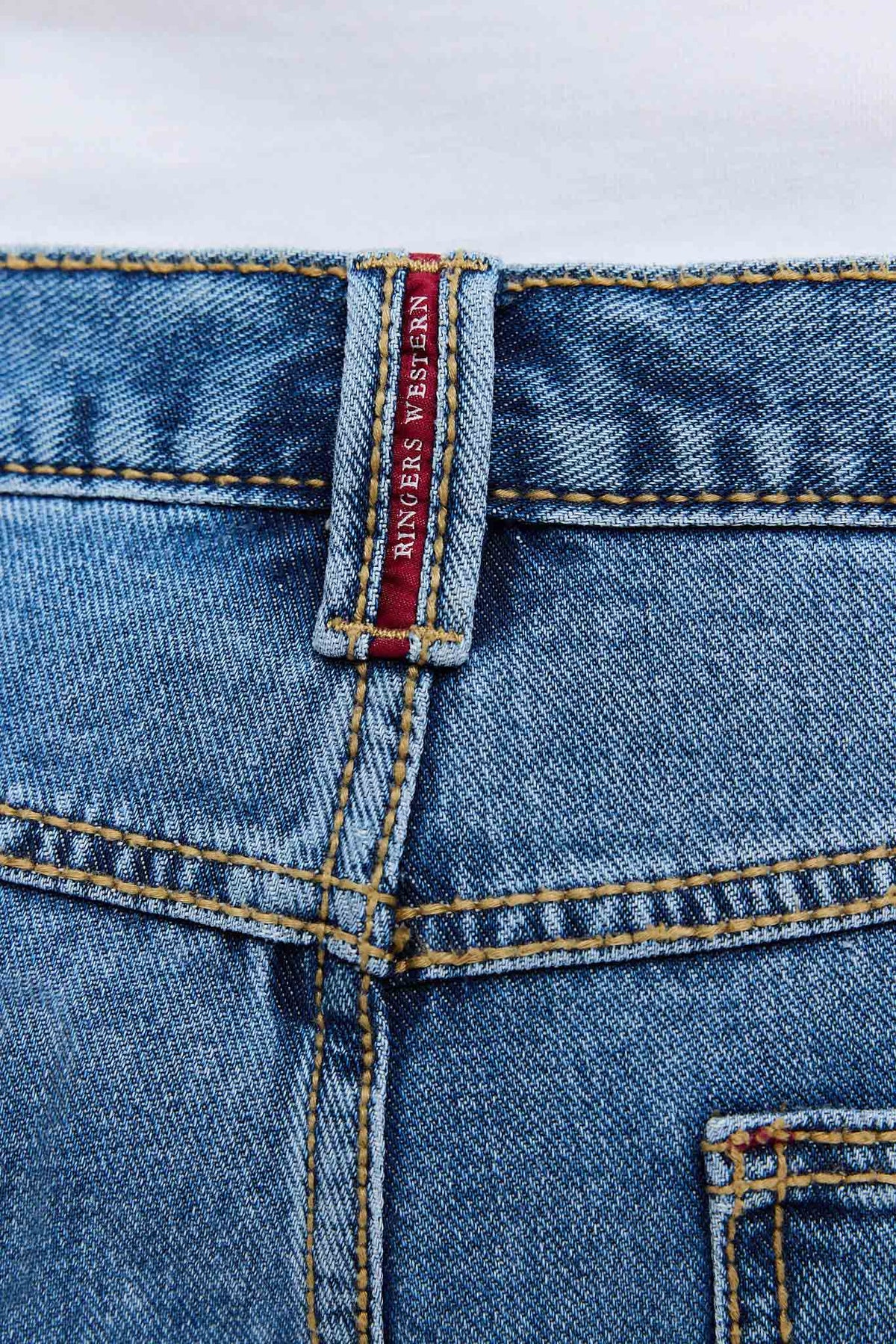 Ringers Western Bodie Mens Denim Short - 8