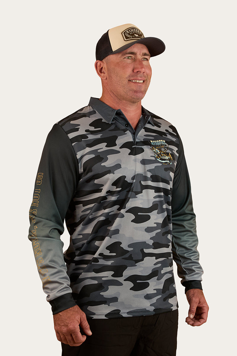 Ringers Western Buckin Barra Unisex Fishing Jersey - 15