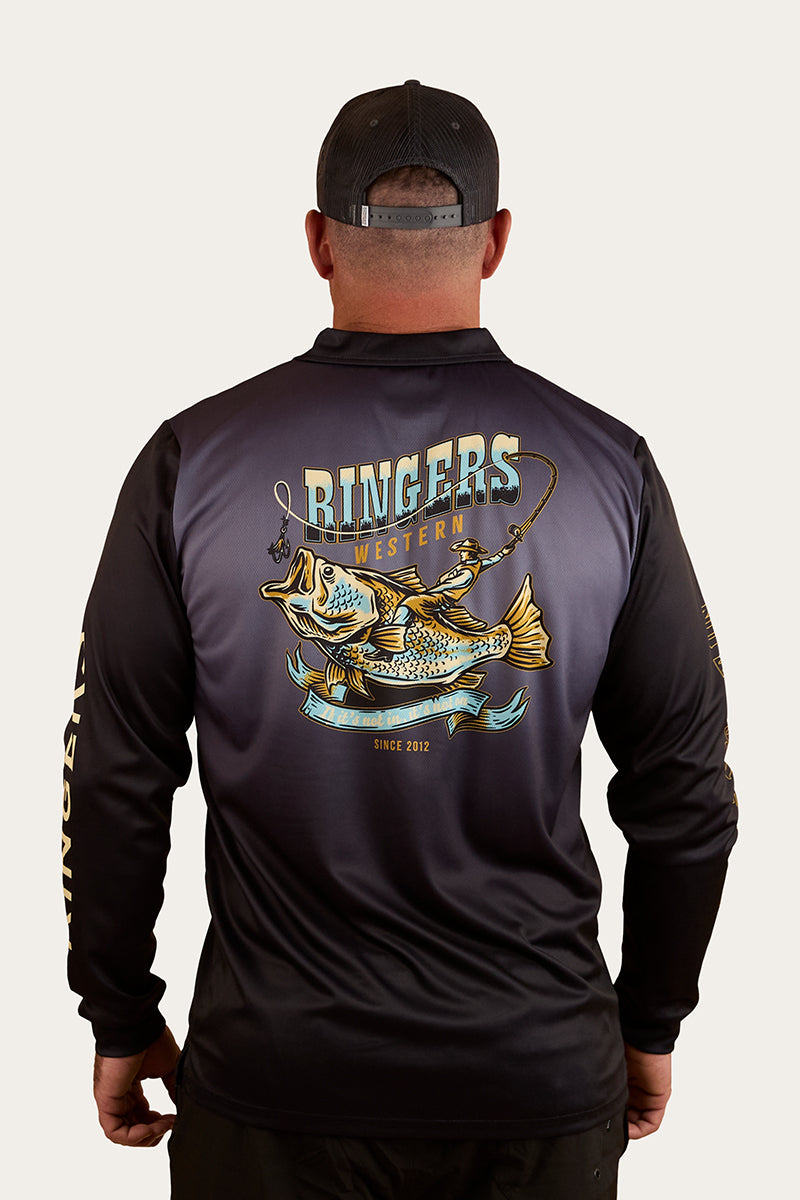 Ringers Western Buckin Barra Unisex Fishing Jersey - 3