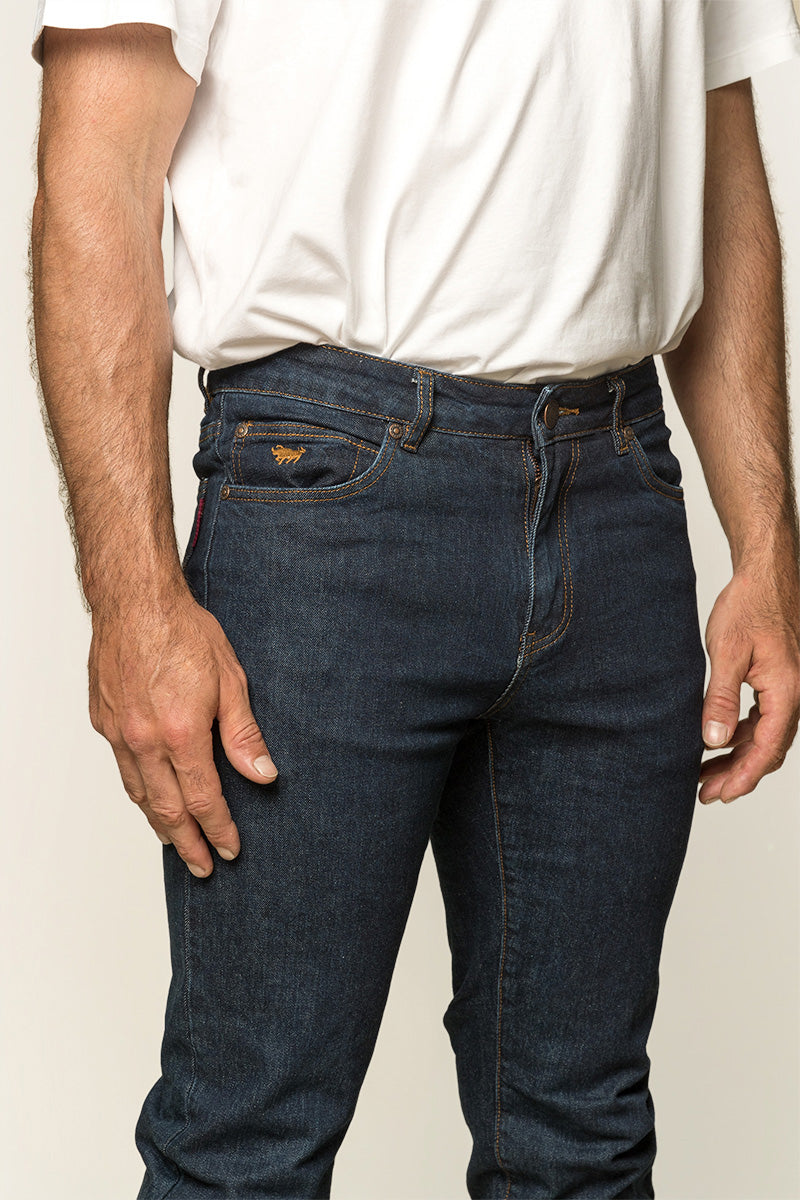 Ringers Western Burke Mens Mid Rise Tapered Slim Leg Jeans - 2