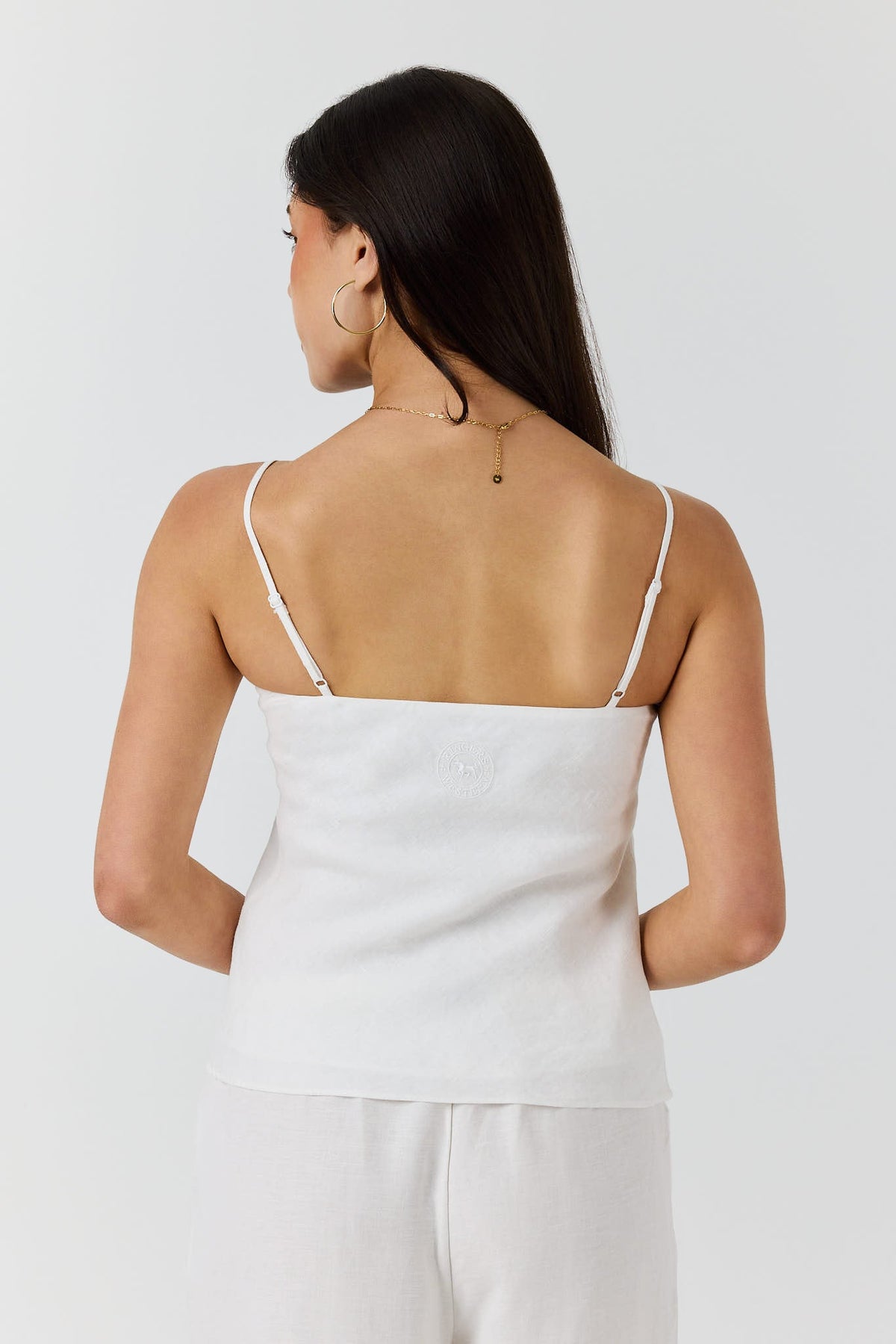 Ringers Western Carmen Womens Bias Cut Linen Cami Top - 2