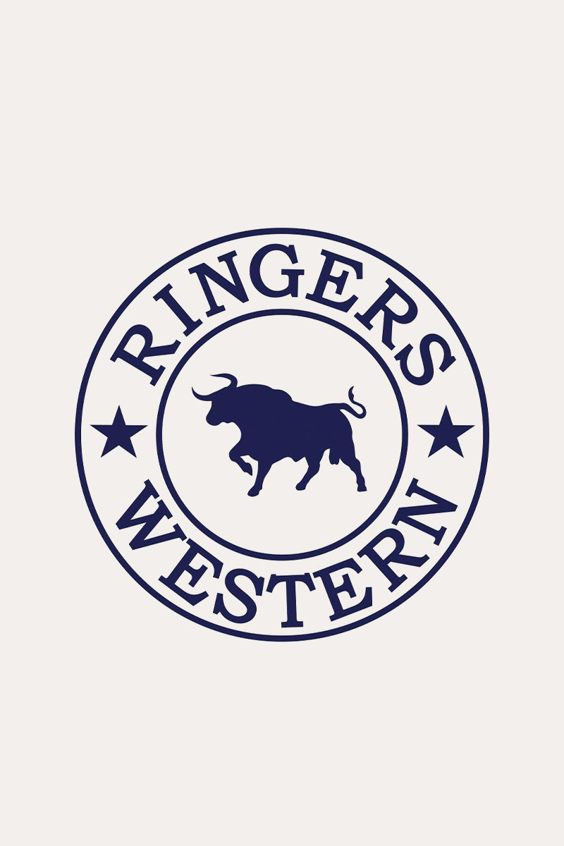 Ringers Western Classic Sticker - Navy