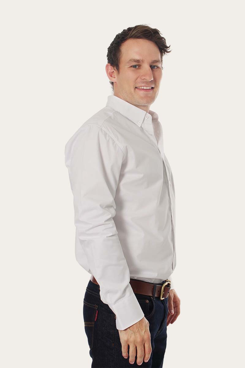 Ringers Western Heritage Mens Plain Dress Shirt - 16