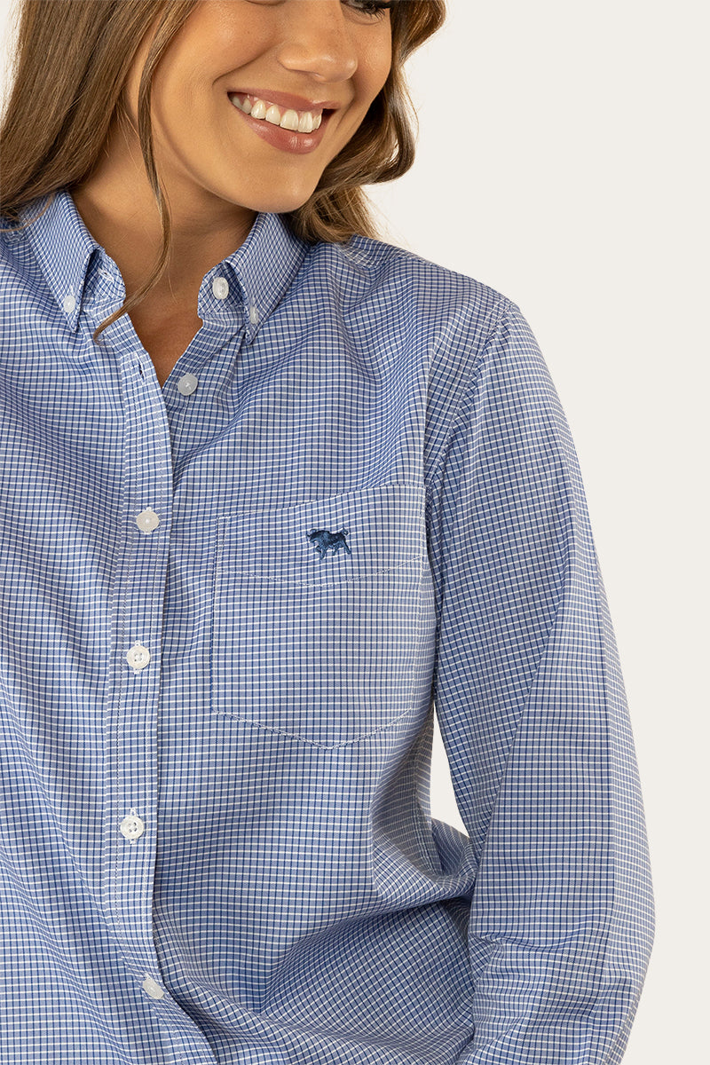 Ringers Western Heritage Womens Check Dress Shirt - 7