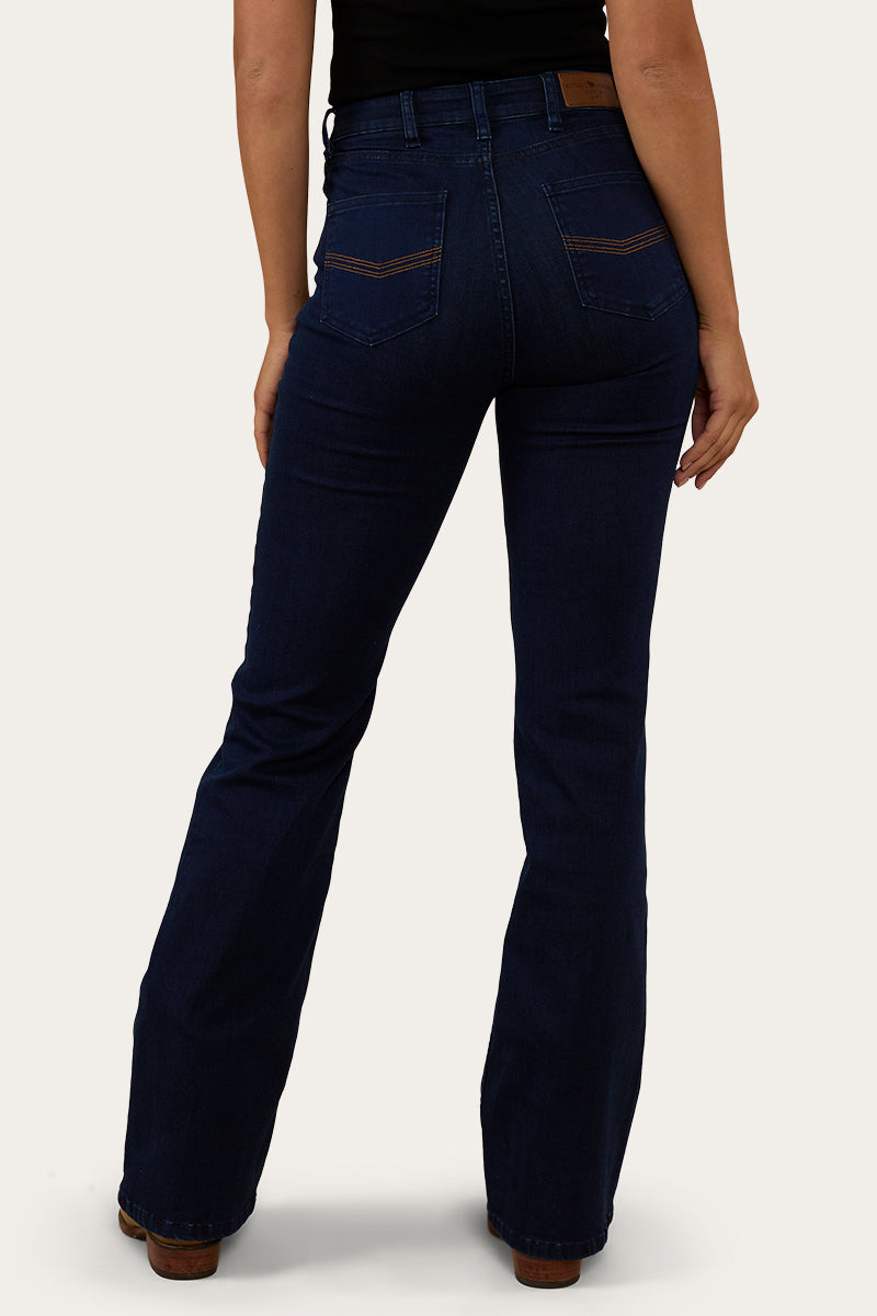 Ringers Western Indi Womens High-Rise Bootleg Jeans - 12