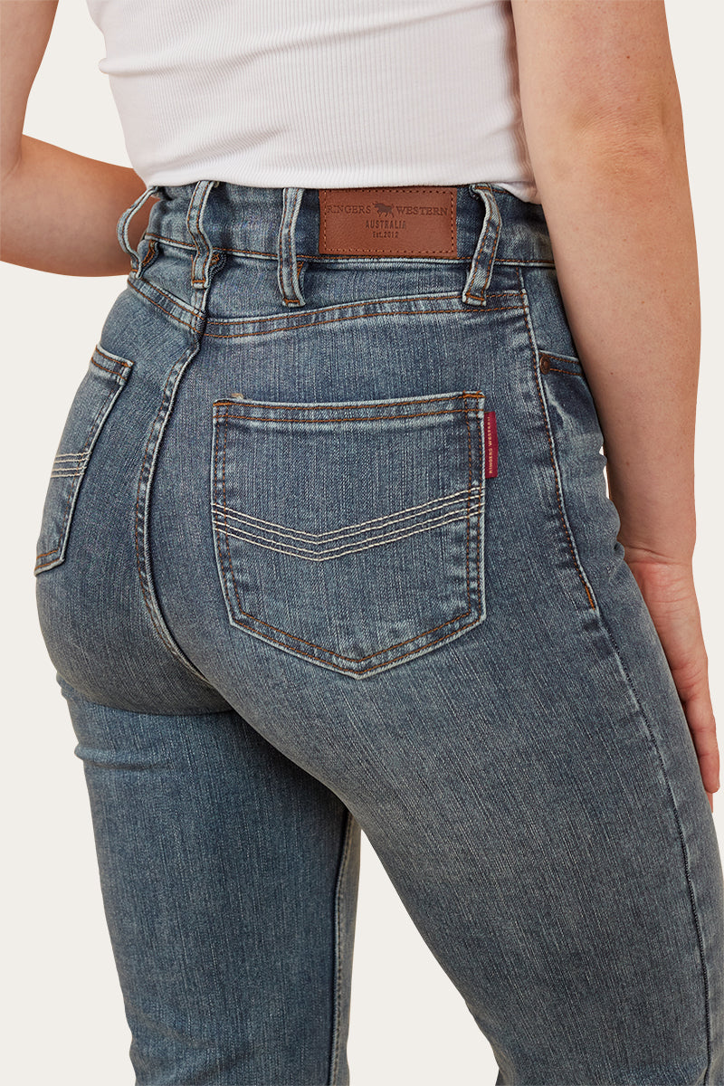 Ringers Western Indi Womens High-Rise Bootleg Jeans - 16