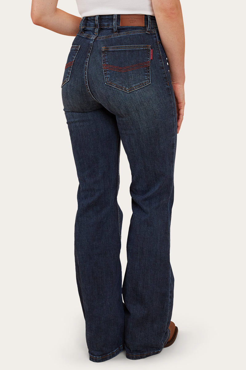 Ringers Western Indi Womens High-Rise Bootleg Jeans - 7
