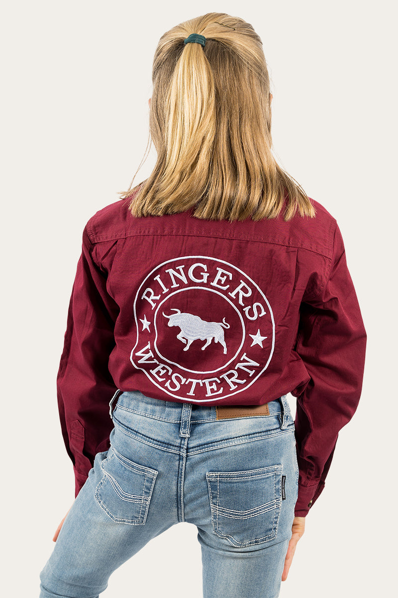 Ringers Western Jackaroo Kids Full Button Work Shirt - 7